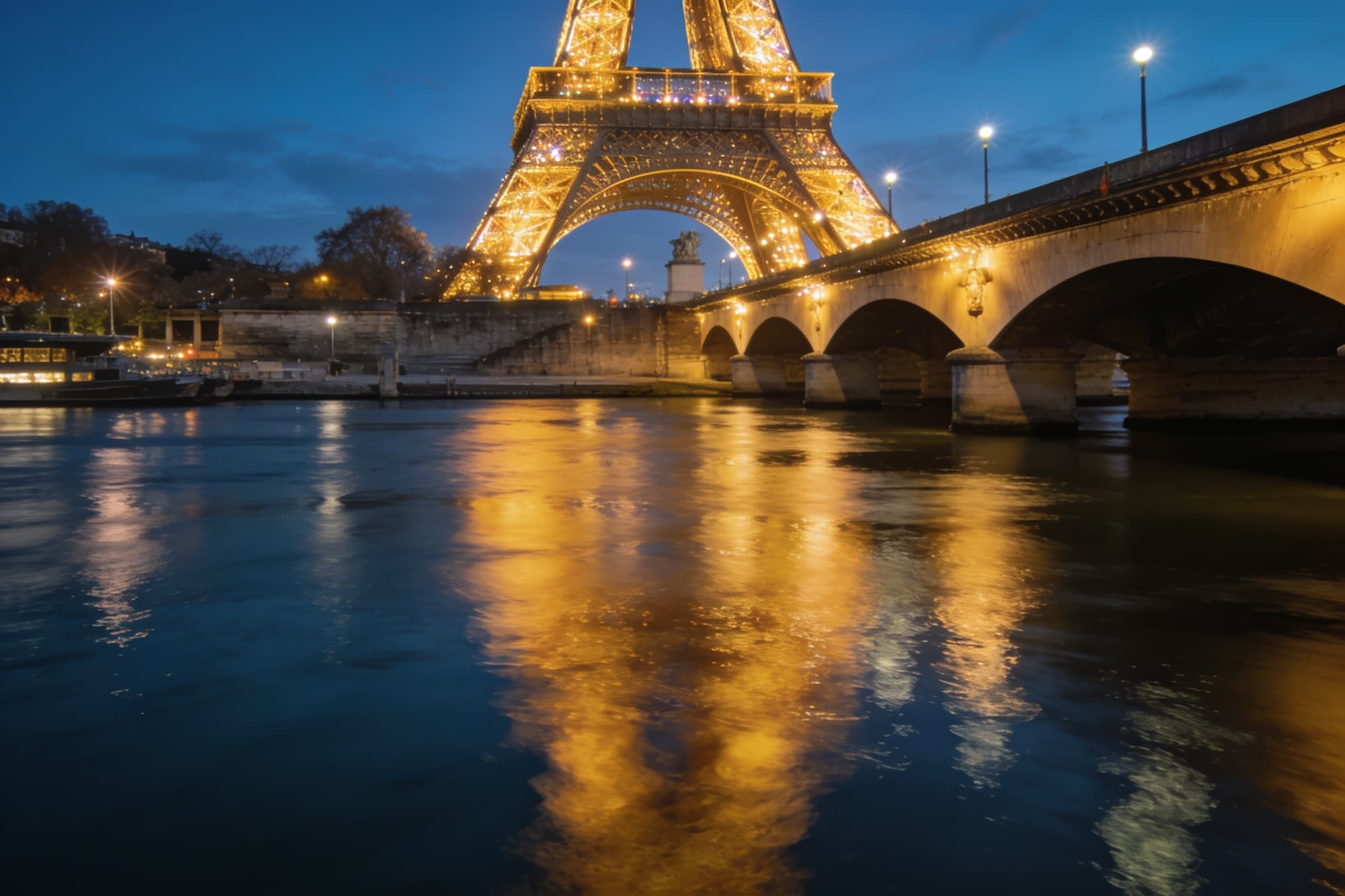 Paris by Night en Tesla avec chauffeur privé