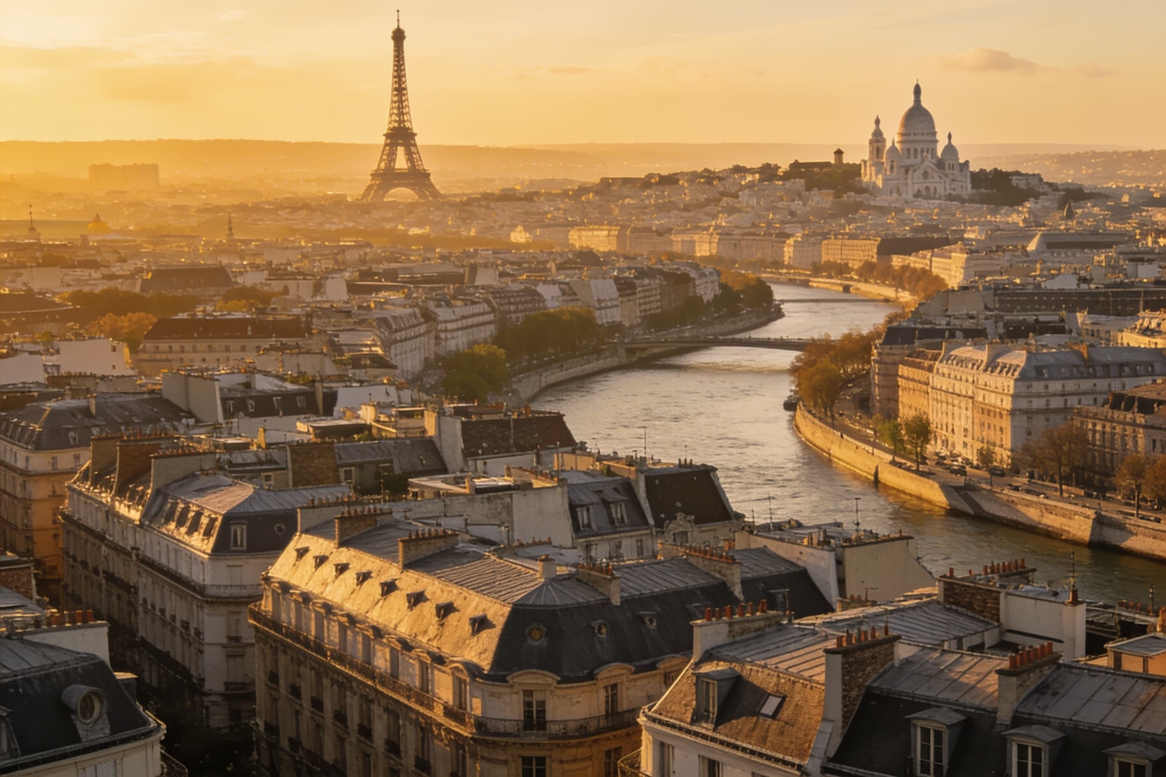 Paris Complet en Tesla avec chauffeur privé